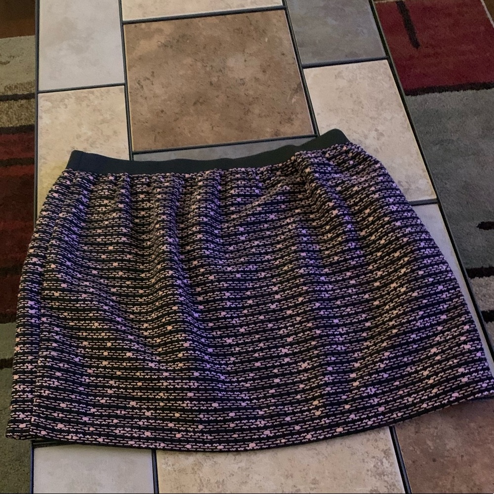 New York & Company Black and Pink Skirt, size 16